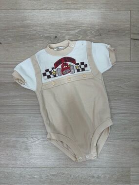Kmart Vintage Pit Stop Bodysuit